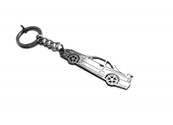 Keychain Nissan Skyline R34 2D 1998-2002 - (type STEEL)